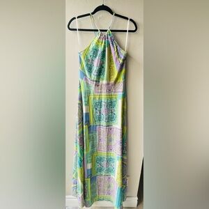 NWT CrossBack Halter Dress Design Size L